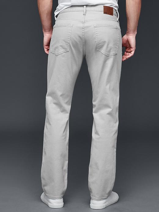 Broken twill straight fit jeans | Gap