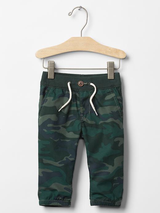 1 of 8 showing, with the color surplus of product Camo pull-on pants