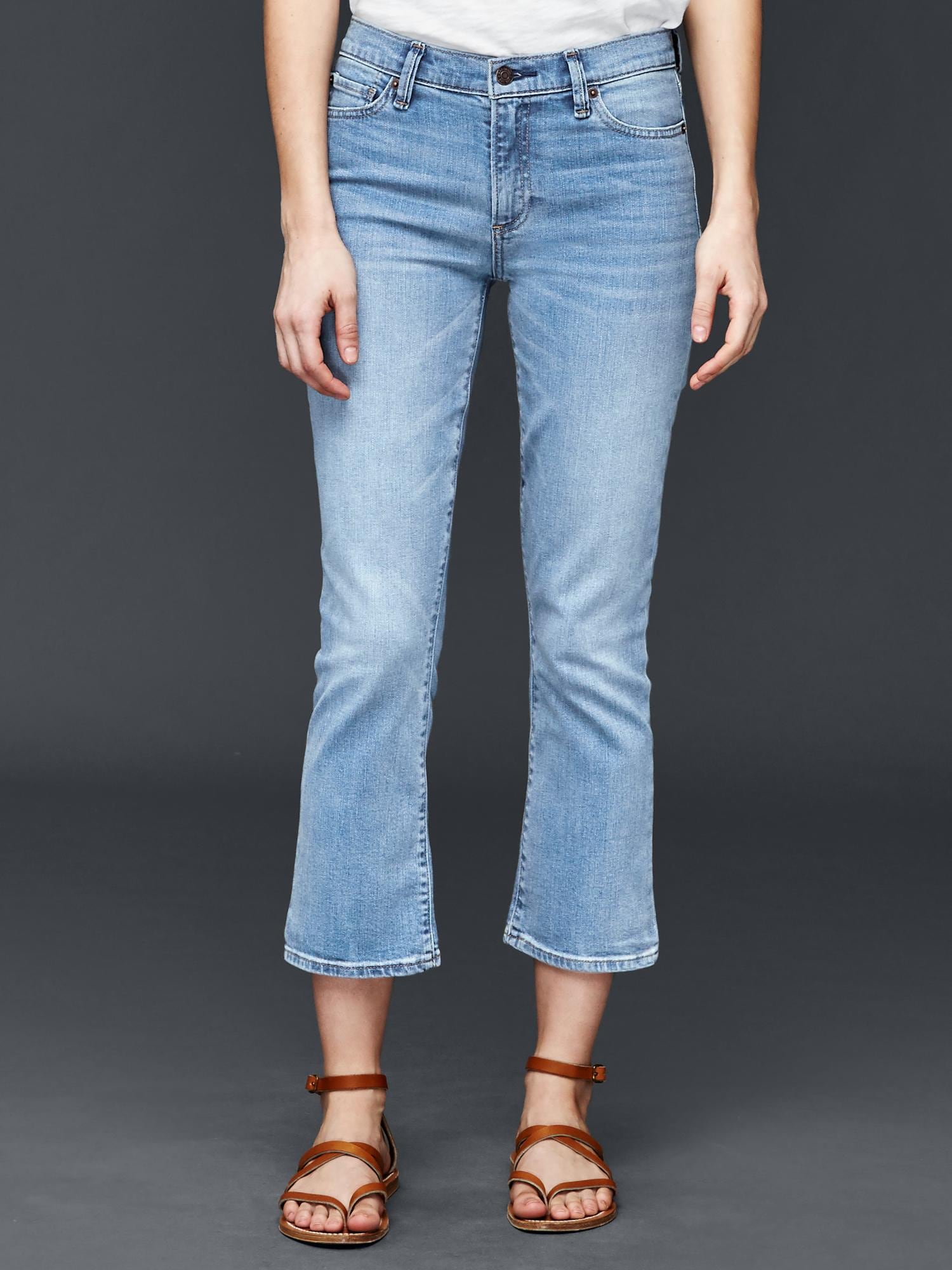 AUTHENTIC 1969 crop kick jeans | Gap