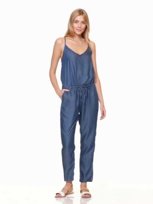 Gap 1969 TENCEL™ denim cami jumpsuit — фото 5