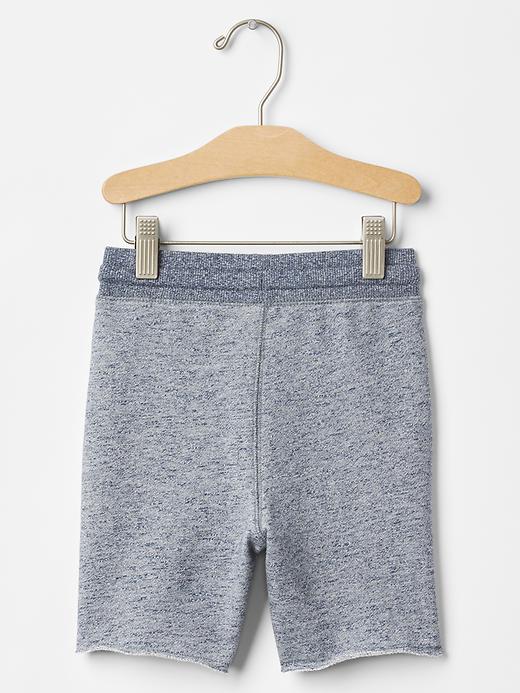 2 of 8 showing, with the color navy heather b8889 of product Marled pull-on shorts