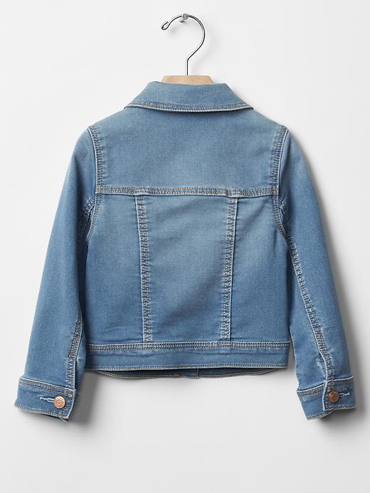 View large product image 2 of 3. 1969 knit denim jacket