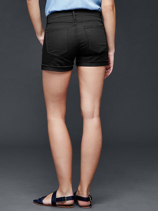 2 of 8 showing, with the color soft black of product AUTHENTIC 1969 summer shorts