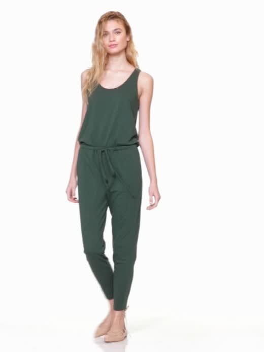 Gap Sleeveless tie jumpsuit — фото 6