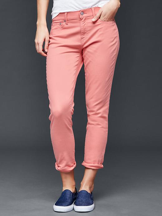 1 of 8 showing, with the color promenade pink of product AUTHENTIC 1969 best girlfriend jeans