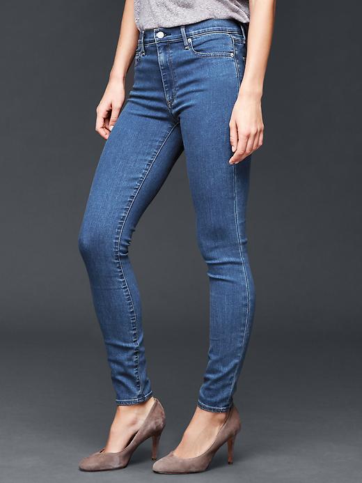 Image number 6 showing, STRETCH 1969 true skinny high rise jeans