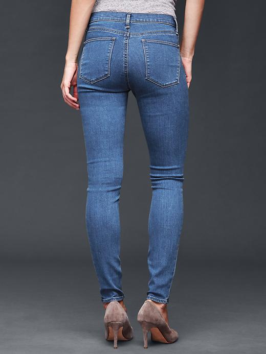 Image number 2 showing, STRETCH 1969 true skinny high rise jeans