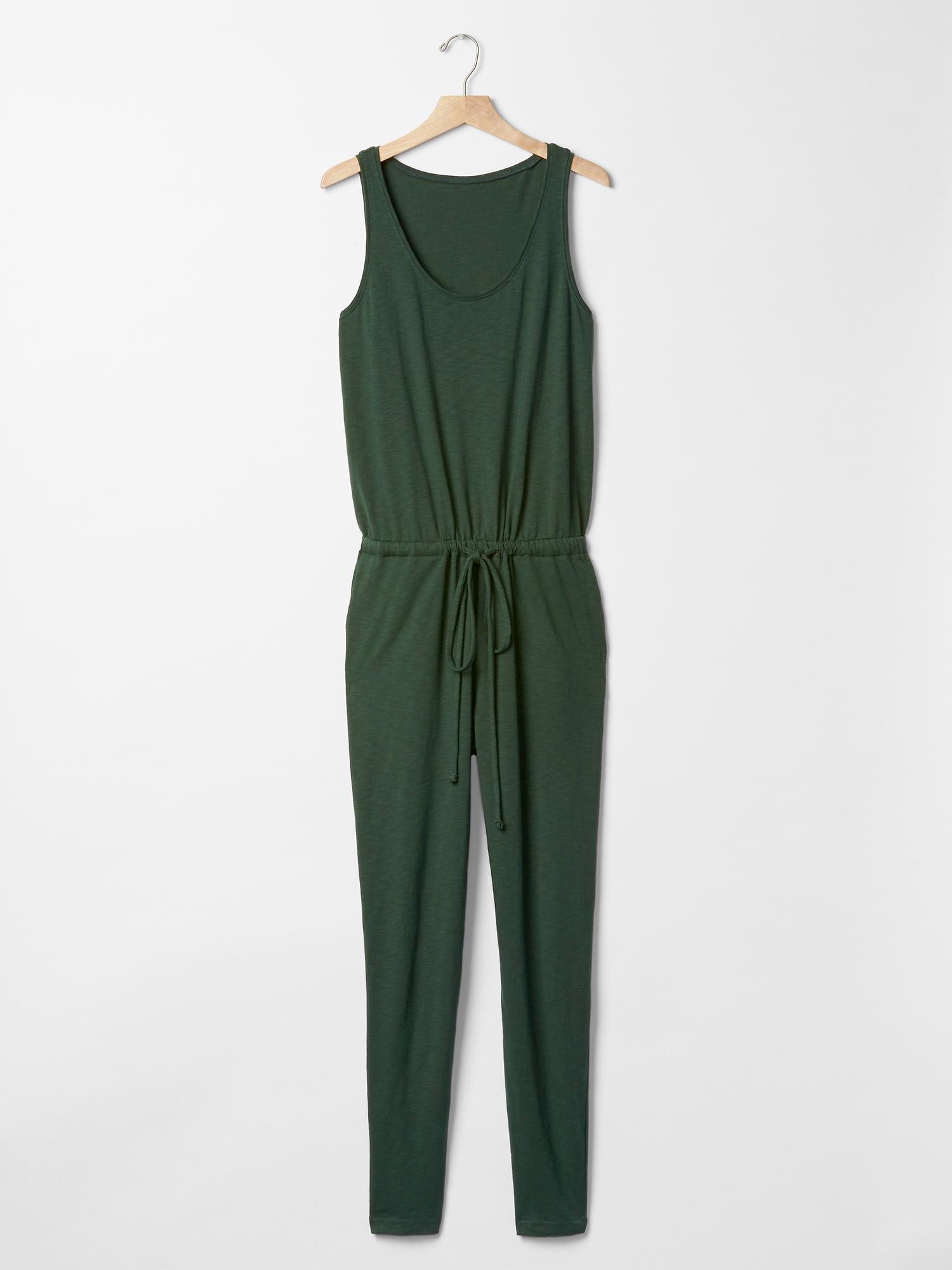 Gap Sleeveless tie jumpsuit — фото 4