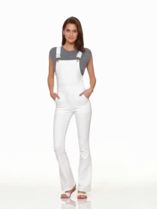 Gap shop flare overalls