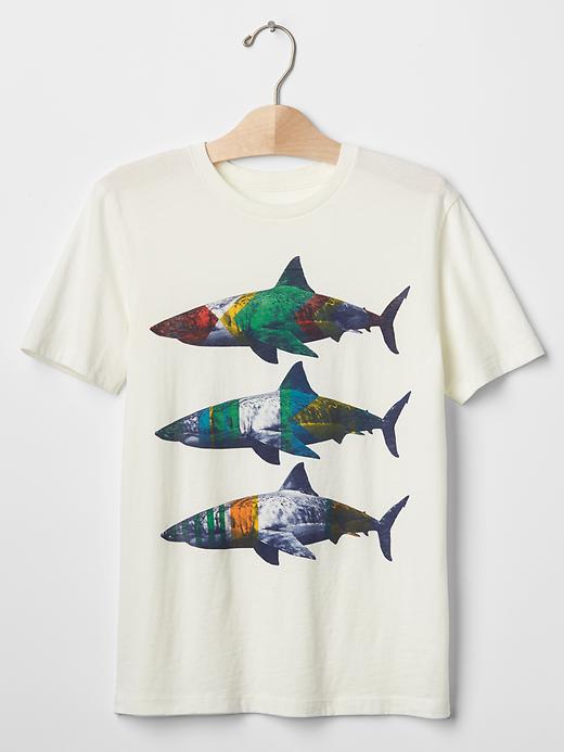 1 of 8 showing, with the color new off white of product Extreme graphic tee
