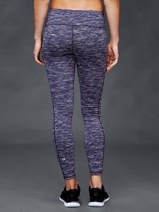 2 of 8 showing, with the color navy space dye of product Revolution gFast spacedye leggings
