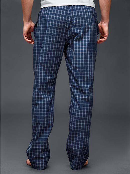 2 of 8 showing, with the color night sky of product Windowpane PJ pants