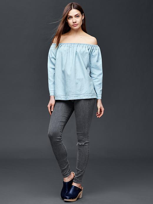 Image number 3 showing, TENCEL&#153 off-shoulder top