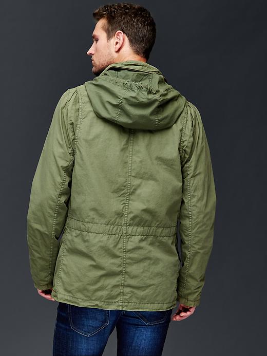 Image number 2 showing, Poplin fatigue jacket