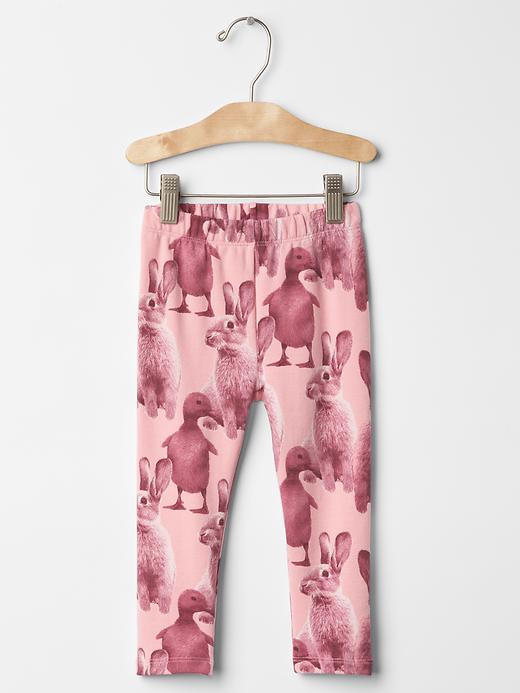 1 of 8 showing, with the color bunny of product Coziest leggings