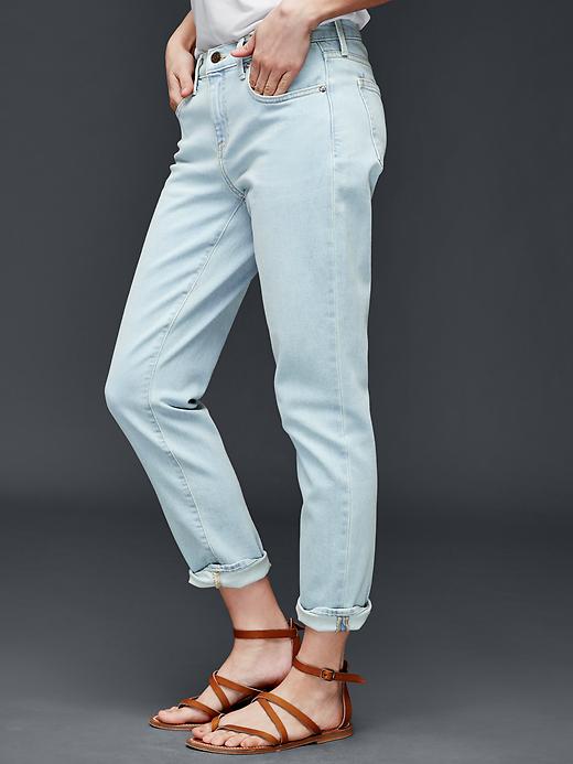 1 of 8 showing, with the color crystal water of product AUTHENTIC 1969 best girlfriend jeans