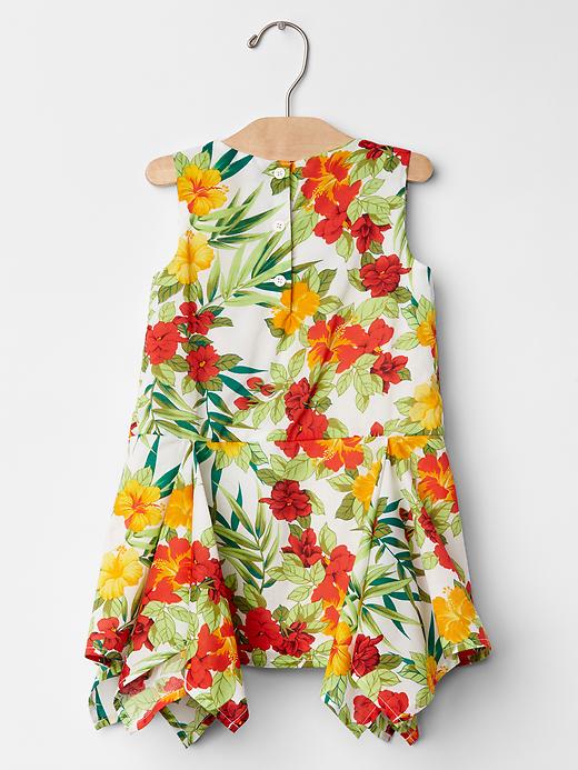 2 of 8 showing, with the color FLORAL of product Floral layer dress
