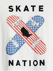 View large product image 3 of 3. Americana graphic tee