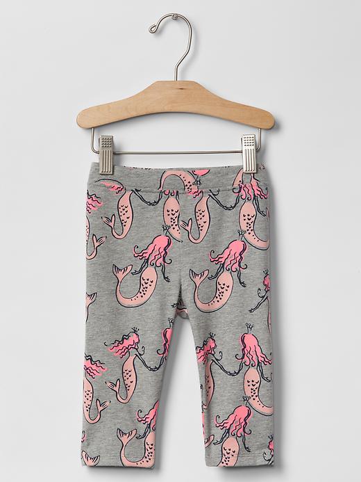 1 of 8 showing, with the color mermaid of product Crop leggings