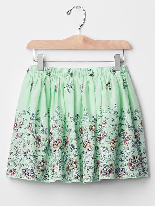 1 of 8 showing, with the color rainshower of product Print flippy skirt