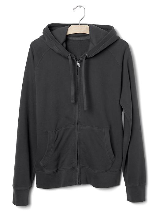 GAP zip hoodie navy × silver GAP Men's Full Zip Hoodie Navy Blue/Gray Logo Size Medium
