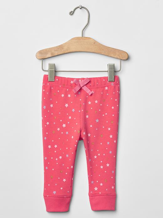 1 of 8 showing, with the color fresh coral of product Starry band pants