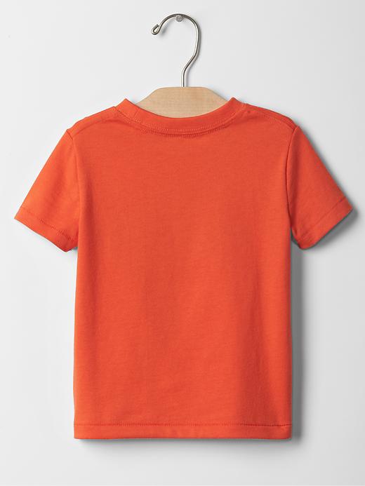 2 of 8 showing, with the color lettermen orange of product Graphic short-sleeve tee