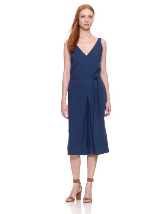 Gap TENCEL™ linen culotte jumpsuit — фото 6