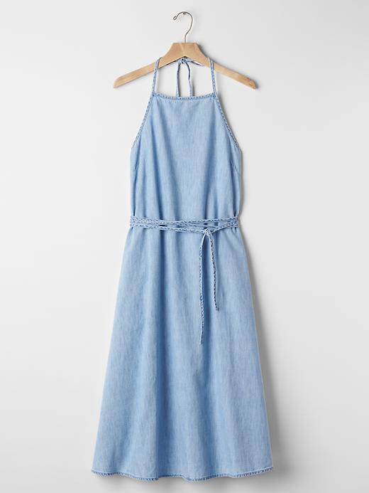 white christmas dresses Linen Midi Dress DARA – Linen Fairytales main image 1