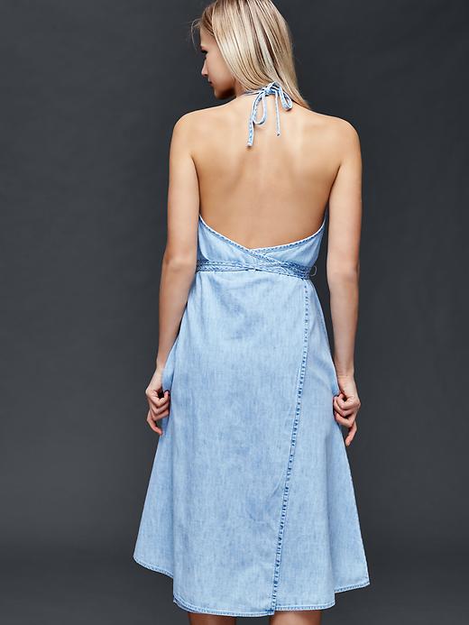 gap 1969 denim dress Buy GAP Women Women Blue 1969 Denim Western Shirt Dress