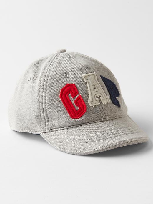 1 of 8 showing, with the color light heather gray of product Americana baseball hat