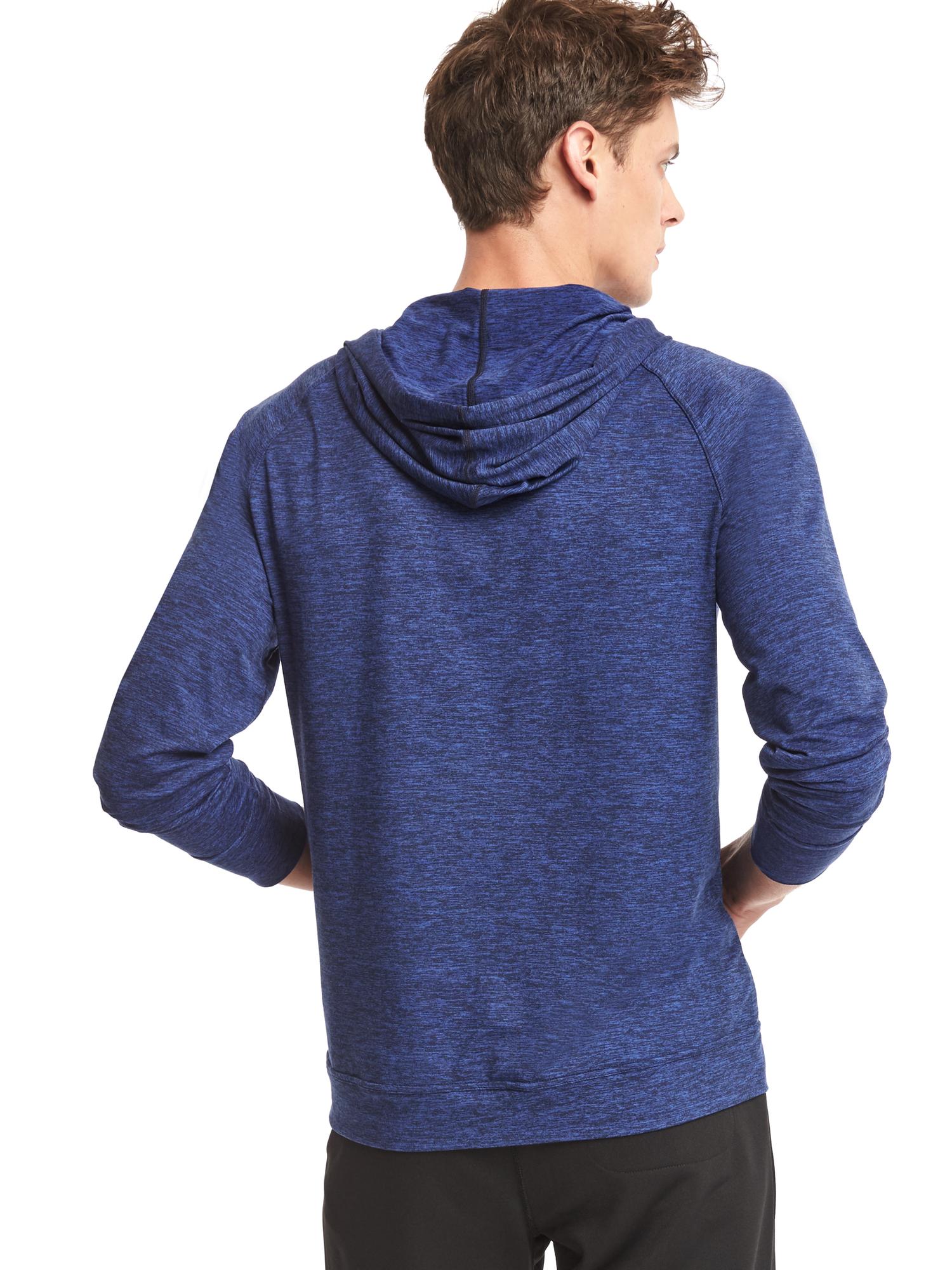 Gapfit brushed tech jersey on sale hoodie