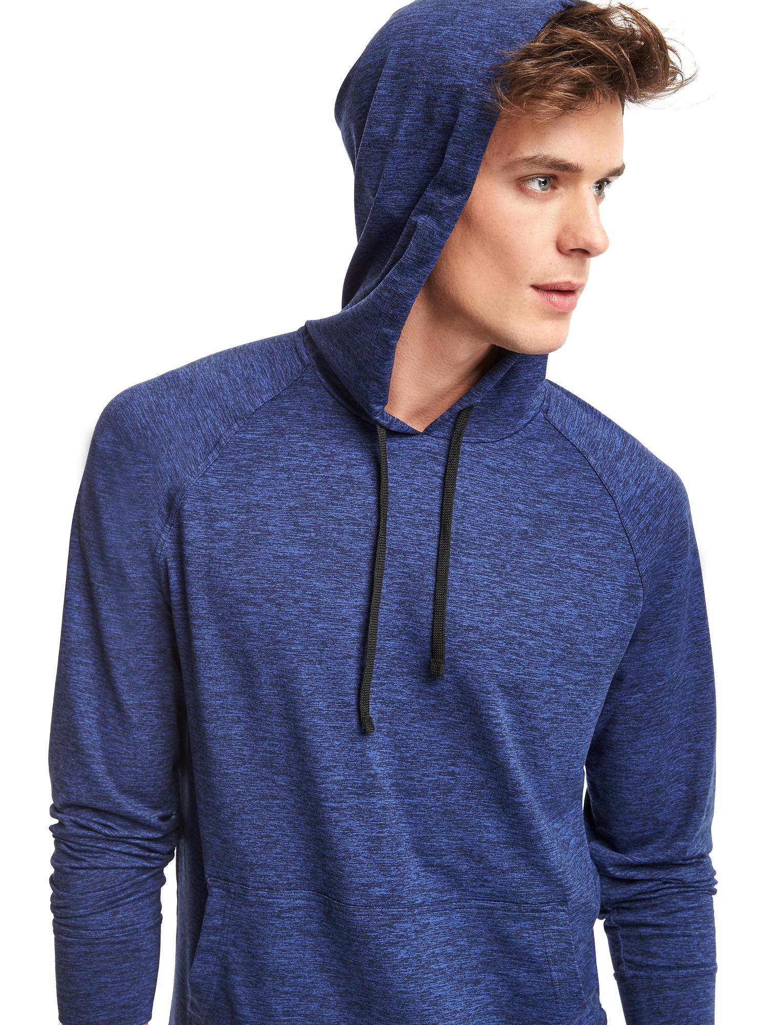 Gapfit brushed tech jersey hoodie sale