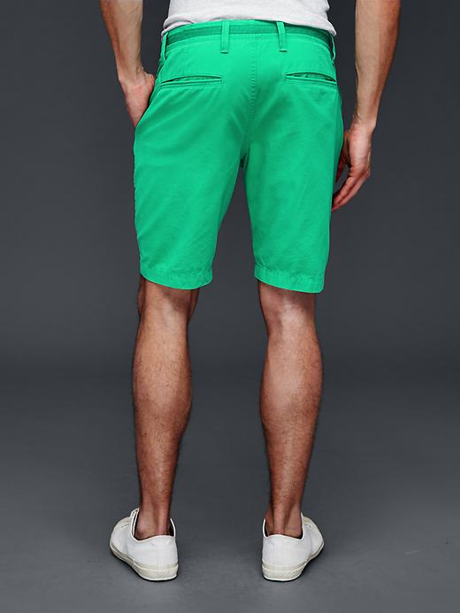 2 of 8 showing, with the color gum drop of product 10" Vintage Wash Shorts with GapFlex