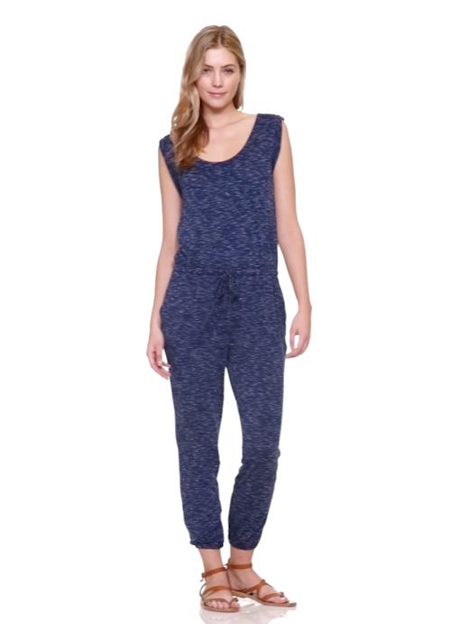 Gap Roll sleeve spacedye jumpsuit — фото 5