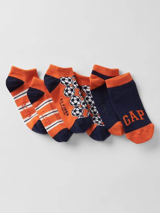 1 of 8 showing, with the color soccer balls of product Graphic socks (3-pack)