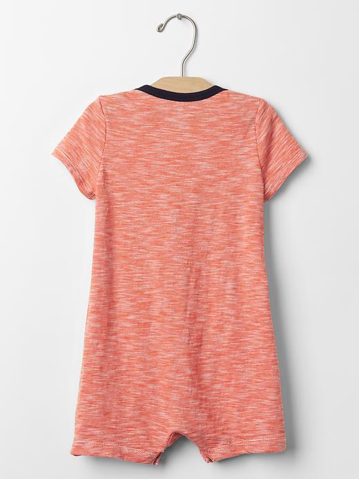 2 of 8 showing, with the color orange of product Sea ya shortie one-piece