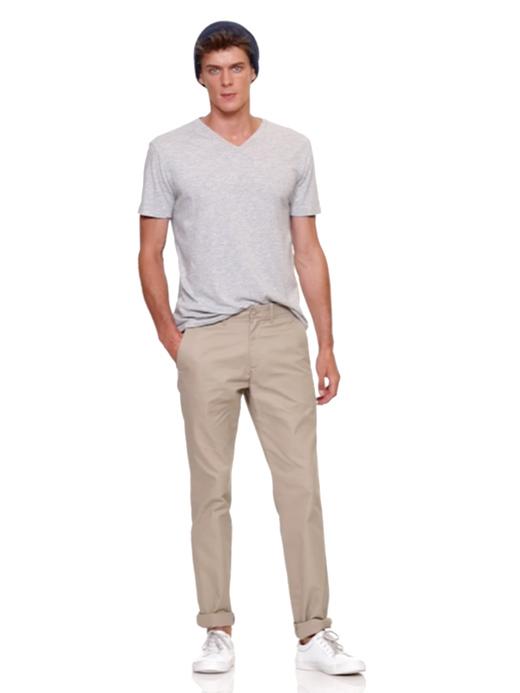 Classic slim fit khakis Gap