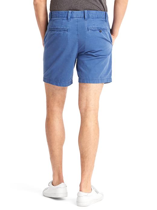 2 of 8 showing, with the color light blue of product Getaway shorts (7")