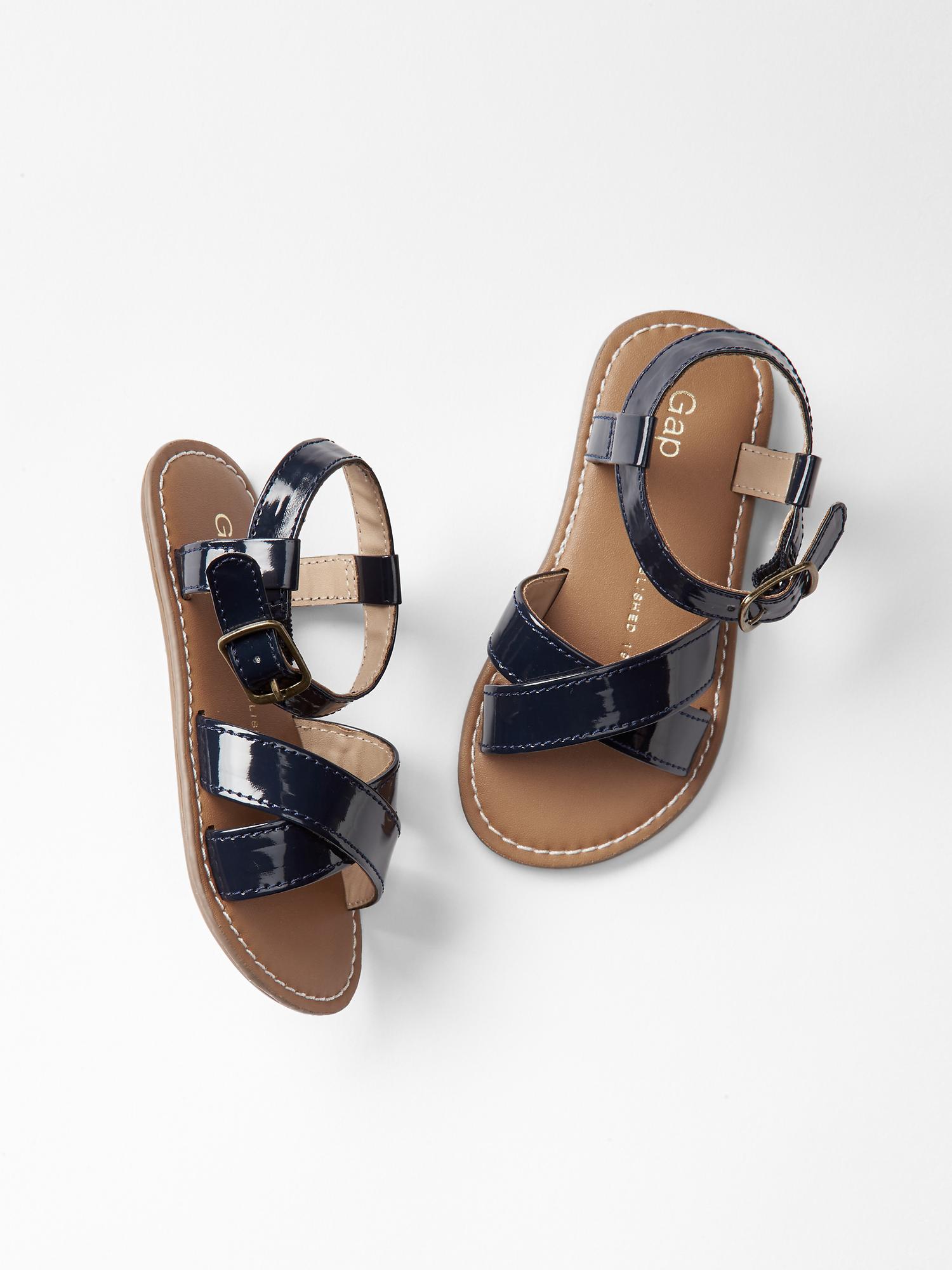 Gap black deals sandals