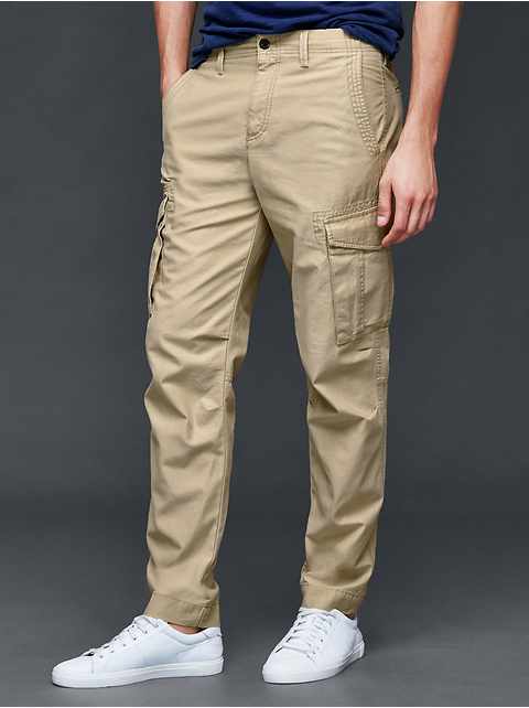 thin cargo pants