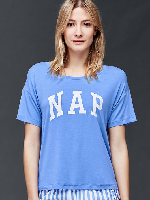 Mix and match modal nap tee