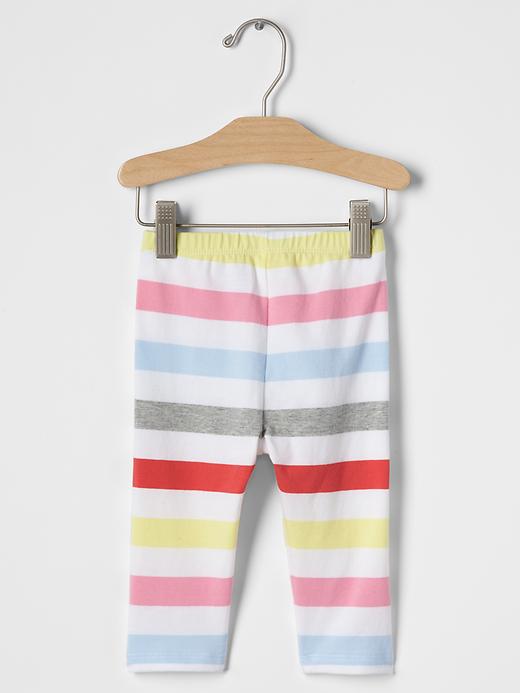 2 of 8 showing, with the color multi stripe of product Multi stripe leggings