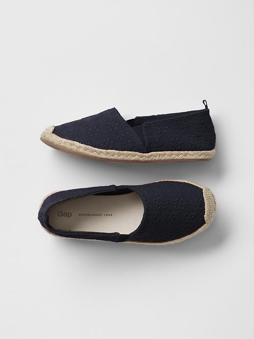 1 of 8 showing, with the color blue galaxy of product Espadrille slip-ons