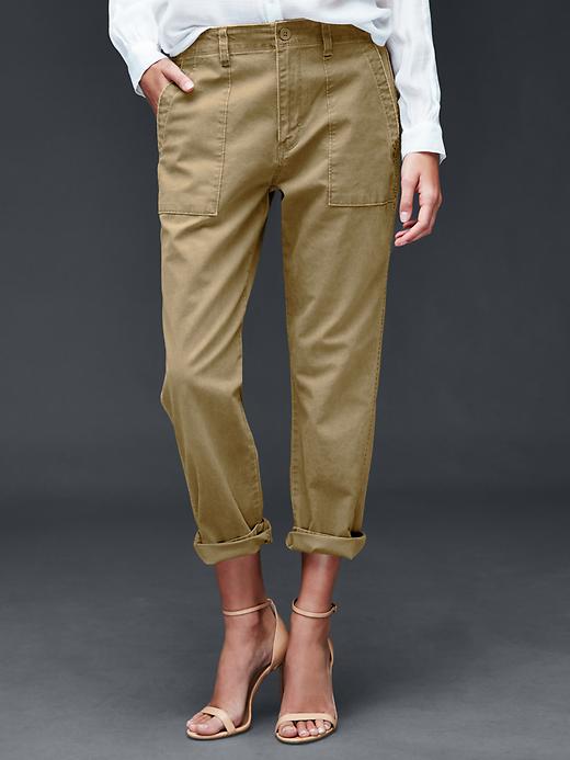 Image number 8 showing, Boyfriend utility chino