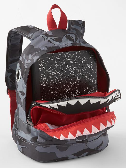 View large product image 2 of 2. Shark backpack