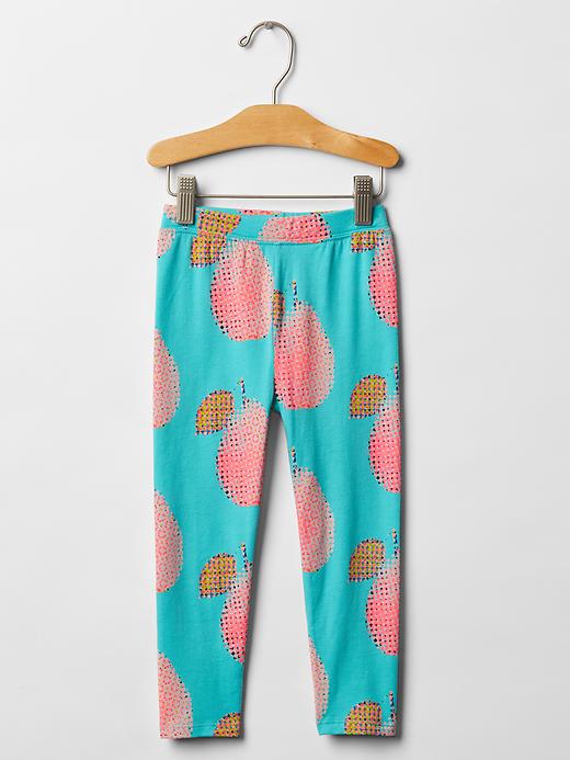 1 of 8 showing, with the color pink print of product Classic leggings