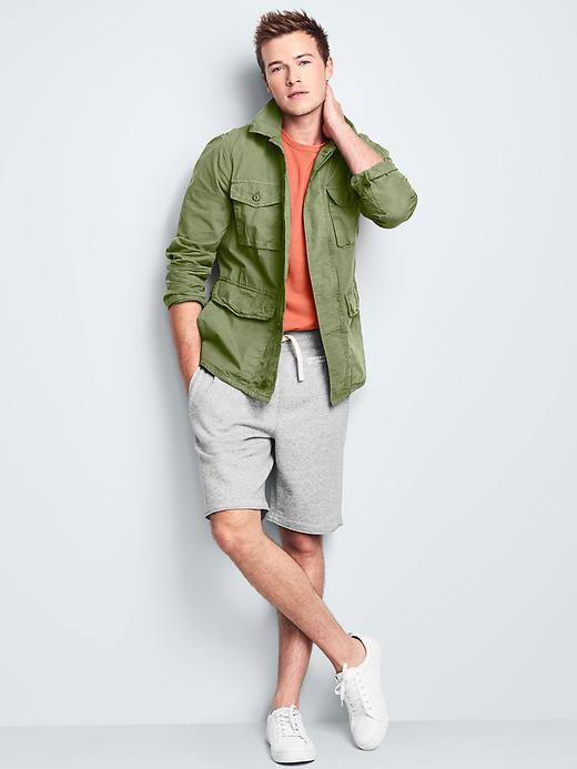 Lightweight poplin fatigue jacket | Gap