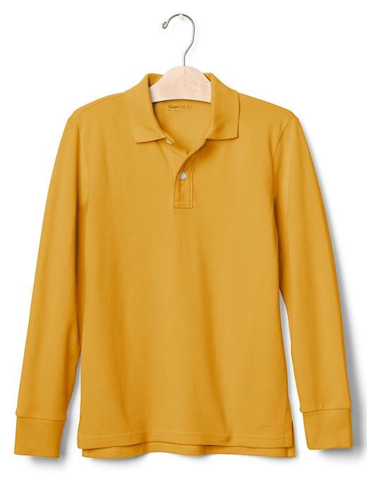 Image number 6 showing, Uniform Long Sleeve Polo Shirt