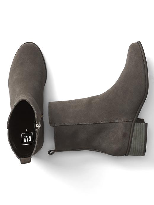 2 of 8 showing, with the color charcoal of product Side-zip boots